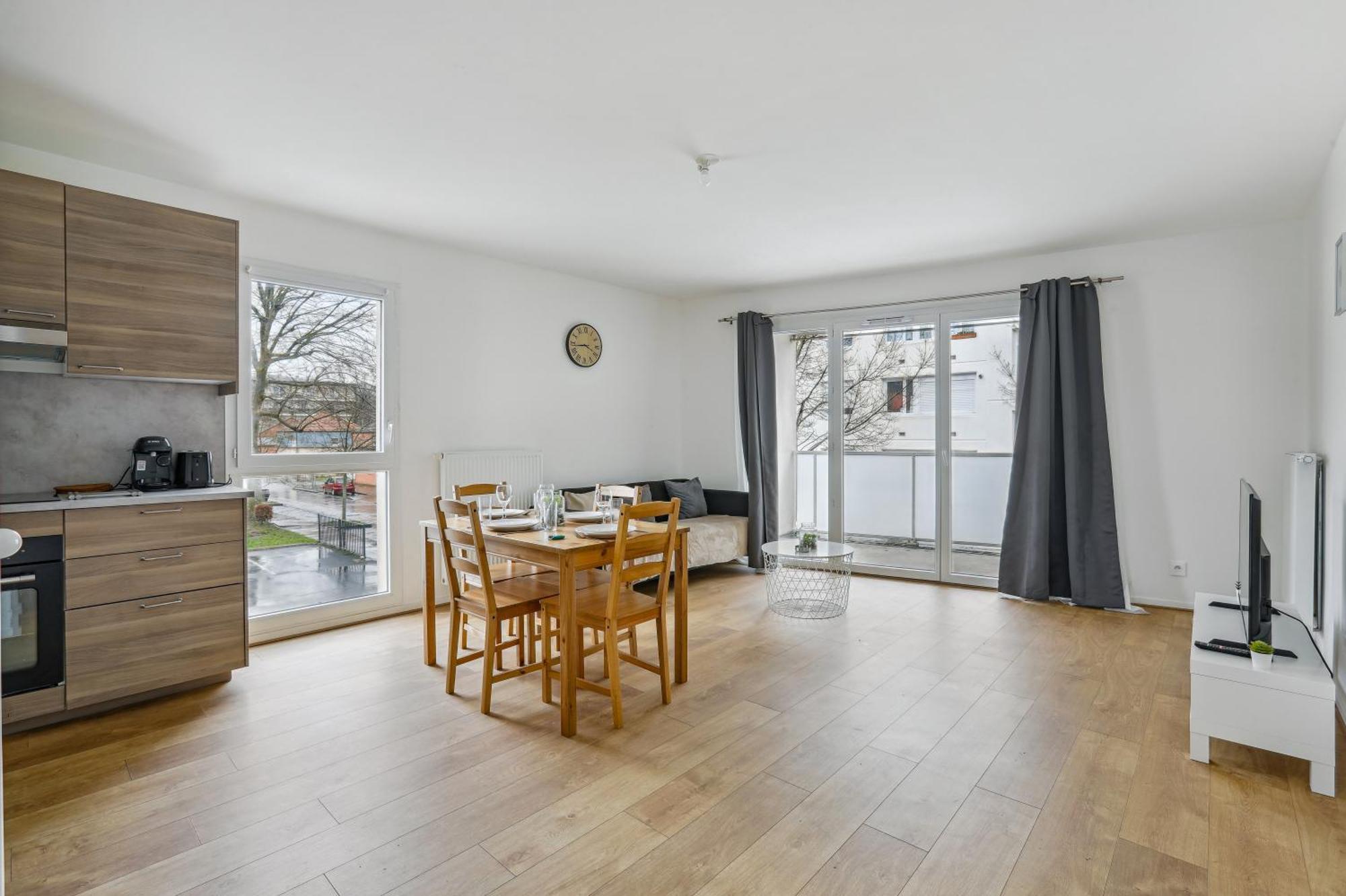 Appartamento Chic Apart With Terace And Parking Rouen Esterno foto